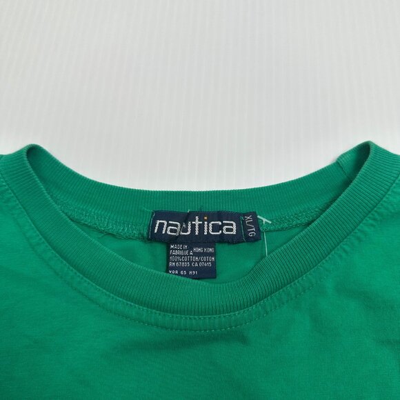 Vintage Nautica Wildlife Discovery Rainforest Tee Cropped XL - Picture 5 of 7